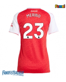 Arsenal Mikel Merino #23 Tricou Fotbal Replică 2025-26 Femei Acasa